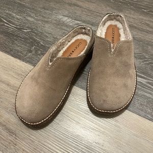 Lucky Brand Suede Loafer Slippers | size 6.5